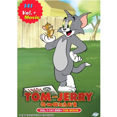 DVD Tom And Jerry 141 TV Episodes Classic + The Movie Animation  English Version - Image 1 of 3