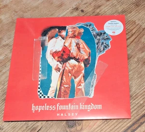 NOS Sealed HALSEY - HOPELESS FOUNTAIN KINGDOM 2017 Clear + Teal VINYL New RECORD - Picture 1 of 2