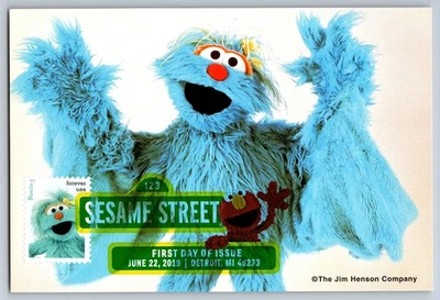 #5394e Sesame Street Rosita FDC Maxi Card w/DCP Cancel - Image 1 of 2