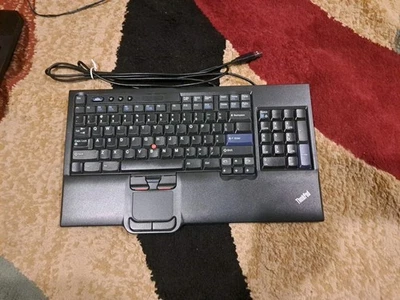 IBM-LENOVO  Thinkpad SK-8835(L) USB Keyboard With TrackPad and TrackPoint. - Image 1 of 4