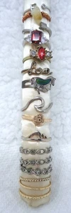 LOT: 16 Girls Rings - Picture 1 of 5