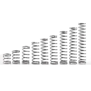 Stainless Steel Compression Spring, 0.4mm Wire, 5mm-50mm Length, Small Springs - Picture 1 of 17