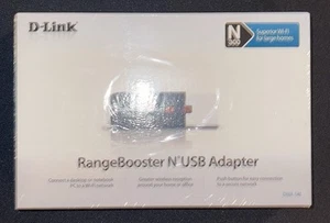 D-Link Wireless-N USB 2.0 RangeBooster Adapter 802.11g/n 2.4GHz WPA/WPA2 DWA-140 - Photo 1/2