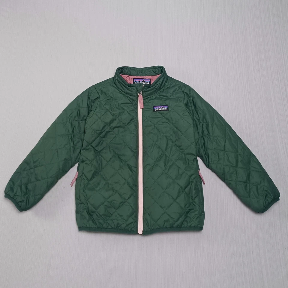 Patagonia Nano Puff Jacket Toddler Size 4T Green - Image 1 of 4