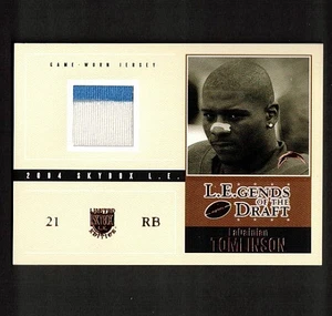 LaDainian Tomlinson Jersey Relic 2004 Skybox Legends Copper #LD-LT #d /50 B899 - Bild 1 von 2