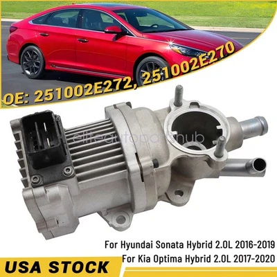 25100-2E272 Pump Assy-Coolant for Hyundai Sonata Hybrid 2016-2020 251002E270 - Image 1 of 4