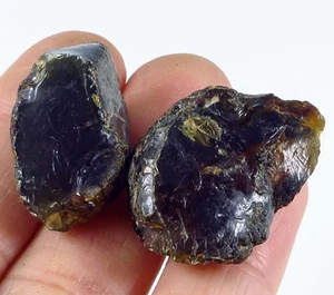 4.4g Natural Indonesian Blue Amber Copal Collection Rough Specimen WGB2374 - Imagen 1 de 3