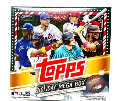 2021 Topps Baseball Mega Holiday Box Factory Sealed - Image 1 of 4