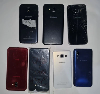 Job lot 7x Samsung Smartphones For Parts or not Working/Untested - Image 1 of 3