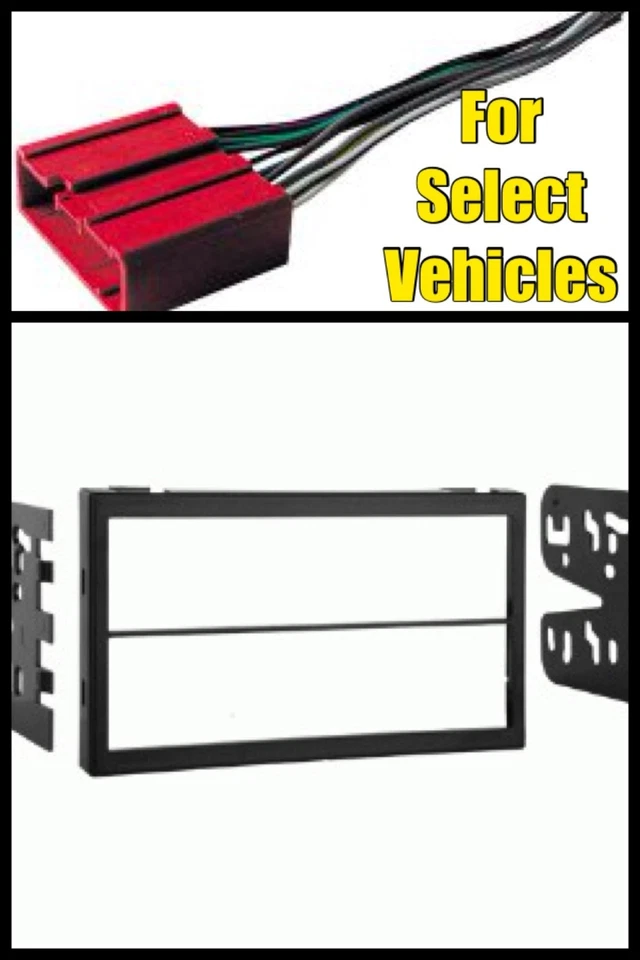 Double Din Car Radio Kit Combo for select Mazda Tribute Miata Protege 626 etc - Image 1 of 1