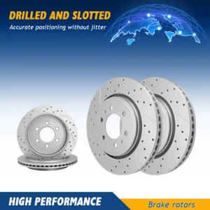 Rotores de freno de disco delanteros traseros para Ford Expedition Lincoln Navigator 2010-2017 - Imagen 1 de 7