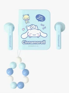 Cinnamoroll Wireless Headphones Earbuds Book Case Phone Kawaii Sanrio - Picture 1 of 5