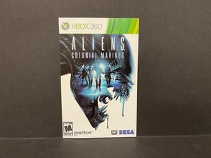 Aliens Colonial Marines Xbox 360 MANUAL ONLY NO TRACKING Authentic - Picture 1 of 1