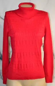 Retrology NEU Neu mit Etikett Jester Red leichter Rundhals Pullover Medium Viskose Mischung - Bild 1 von 7
