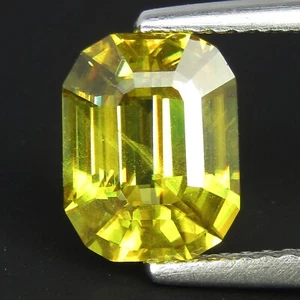 2,65 kt Atemberaubender natürlicher Sphen Titanit 9 x 7 x 4,8 mm Präzisionsschliff loser Edelstein - Bild 1 von 6