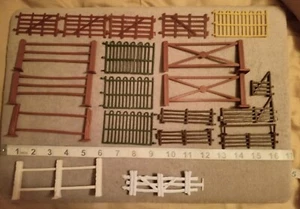 Miniatur Puppenhaus Feengarten Diarama Zaun Konvolut 20 Teile - Bild 1 von 1