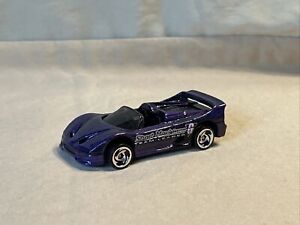 1996 Hot Wheels Stunt Machines Ferrari F50 Purple Convertible Diecast Toy Car