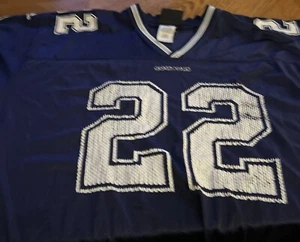 Vintage Champion NFL Dallas Cowboys Jersey E Smith #22 XL Adidas - Picture 1 of 6