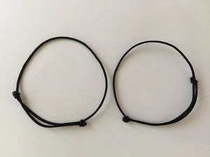 2 Stck. HANDGEMACHTES KABBALA SCHWARZES SCHNURARMBAND - Bild 1 von 1