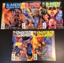 X-MEN #1 - 5 BLACK SUN Comic Books FULL SERIES CLAREMONT LEN WEIN
