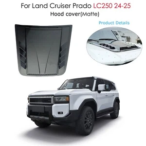Front Hood Cover Panel Fits For Land Cruiser Prado J250 LC250 2024-2026 Matte - Foto 1 di 7