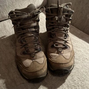 The North Face Brown Lace Up Waterproof PrimaLoft Hiking Boots Women's Size 10 - Picture 1 of 14