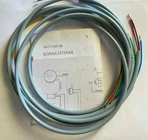 ELEKTROANLAGE MOTOM 48 AUSSENSPULE GRAUER MANTEL - CAB 217 - Bild 1 von 2