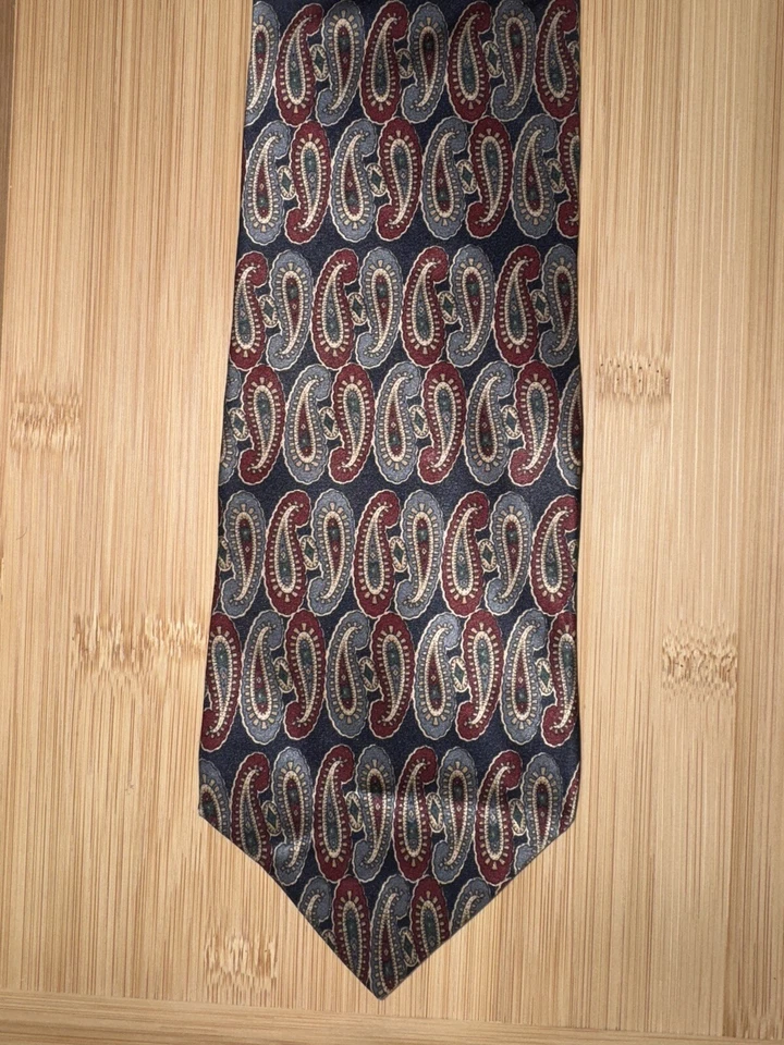 Corbata Woodward Multicolor Paisley Seda - 56L 3.75W Foto 1 de 2