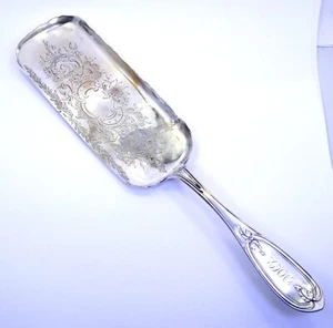 Antik TIFFANY & CO viktorianisches Sterlingsilber 12 Zoll BRUMBLER Kuchen Server T&CO - Bild 1 von 7