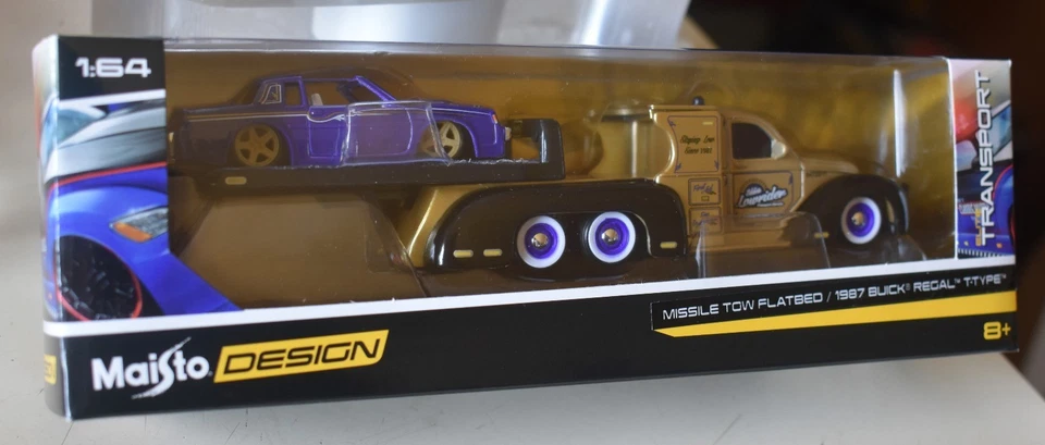 Maisto Design Coe Flatbed / 1960 Ford Starliner 1 64