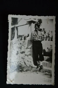 PHOTO CHANTIER DE LA JEUNESSE FRANCAISE LOCALISEE ET DATEE 1942 - NOMINATIVE - Bild 1 von 2
