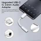 Braided USB Type C To 3.5mm Audio Headphones Jack Adapter For All Mobile Phone