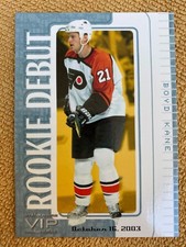 2003-04 In the Game VIP Rookie Debut #45 - Boyd Kane /38