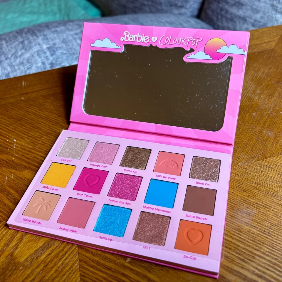 ColourPop Malibu Barbie Eyeshadow Palette Limited Edition