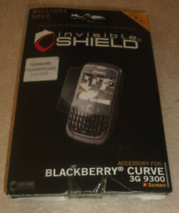 NEW Zagg Invisible Shield Screen Protector Fit For Blackberry Curve 3G 9300 9330