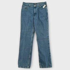 NEW Vintage Polo Jeans Co. Boys 20 Pants Denim American Flag 30x30 - Picture 1 of 7