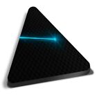 Triangle MDF Magnets - Blue Laser Light #3850