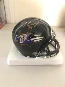 Michael McCrary Signed Baltimore Ravens Mini Helmet Tristar 7102794 - Picture 1 of 5