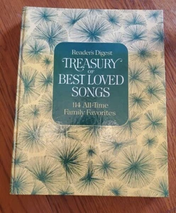 Reader's Digest Treasury of Best Loved Songs Songbook Vintage Sheet Music - Picture 1 of 7