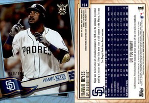 2019 Topps Big League Rainbow Foil #194 FRANMIL REYES Padres /100