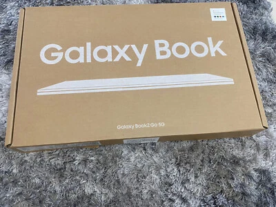 Samsung Galaxy Book2 Go 5G 14" (128GB SSD, 4GB) Laptop - Silver - Image 1 of 2
