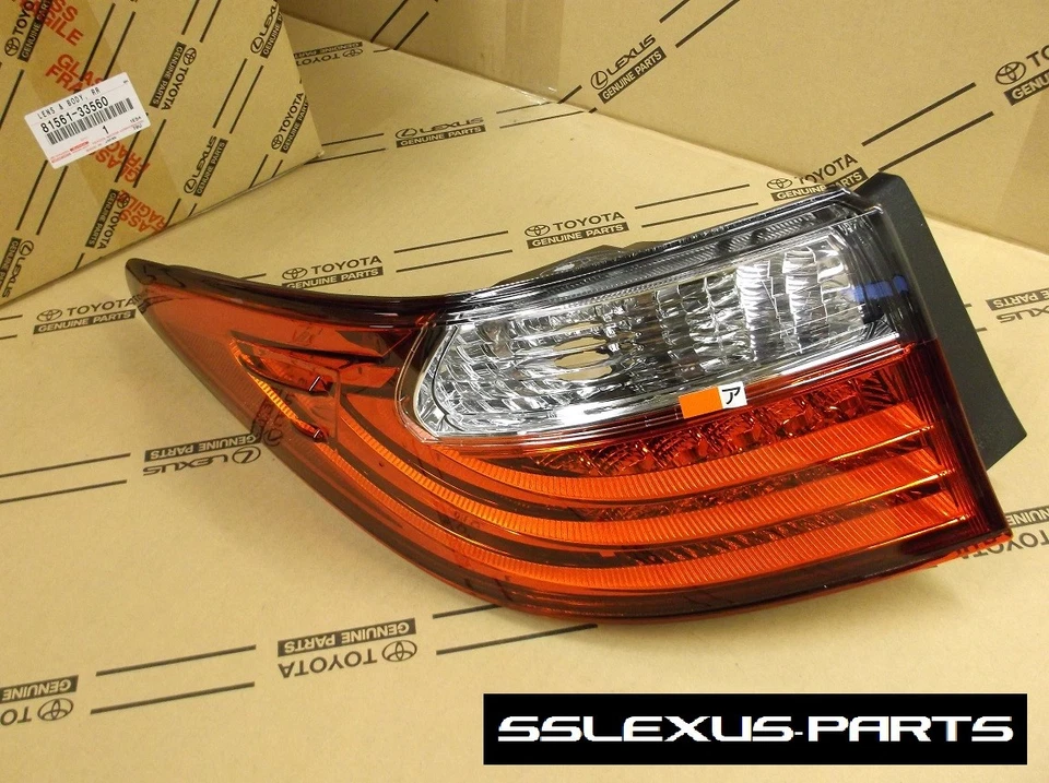 Lexus ES350 ES300H (2013-2015) OEM Genuine Driver Side LH LED TAIL LIGHT  - Image 1 of 1