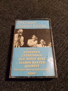20 Gospel Quartet Greats Vol. 1 Southern Gospel CASSETTE Oak Ridge Boys Stamps - Picture 1 of 2