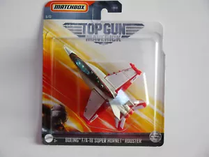Matchbox Top Gun Maverick 8/13 Boeing F/A-18 Super Hornet ROOSTER Jet Ovp boxed - Picture 1 of 2