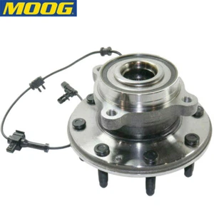 4WD MOOG Front Wheel Bearing Hub for 11-19 Silverado Sierra 2500HD 3500HD 8LUG - Picture 1 of 5