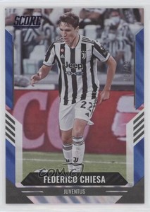 2021-22 Panini Score FIFA Blue Lava /49 Federico Chiesa #134