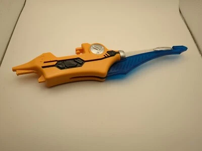 Power Rangers Time Force Deluxe Time Shadow Megazord Sword Blaster arma arma - Imagem 1 de 4