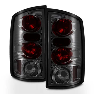 Smoked 2002-2006 Dodge Ram 1500 03-06 2500 3500 Tail Lights Aftermarket Lamps - Picture 1 of 5