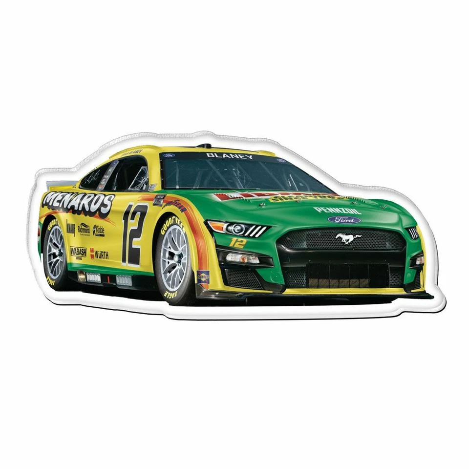 Ryan Blaney 2022 Wincraft #12 Menard's/Libman Acrylic Magnet FREE SHIP - Image 1 of 1