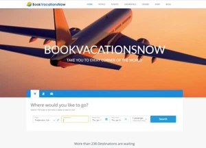🥇 Turnkey Mobile Friendly WordPress Travel Website Make $1 -$4/Click - Picture 1 of 8